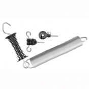 GATE HANDLE C/W SPRING(12')