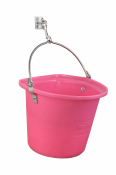STUBBS HANGING BUCKET FLAT SIDED SMALL 14LT PINK