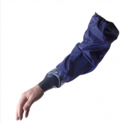 DRYTEX PROTECTIVE SLEEVE NAVY X-LARGE WITH RUBBER CUFF