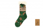 BARTLEBY® FUNKY COSY SOCK 4-8 HORSE HEAD